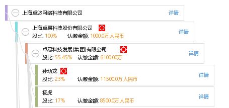 上海卓悠網絡科技有限公司 工商信息、信用報告與業務詳解